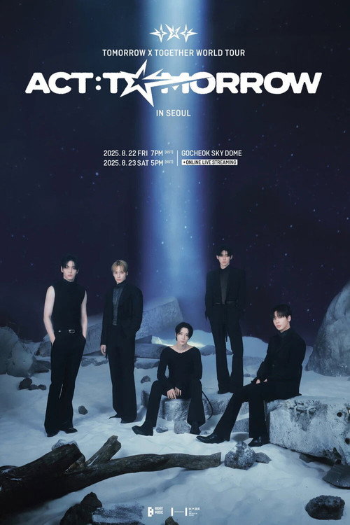TOMORROW X TOGETHER WORLD TOUR 'ACT : TOMORROW' movie poster