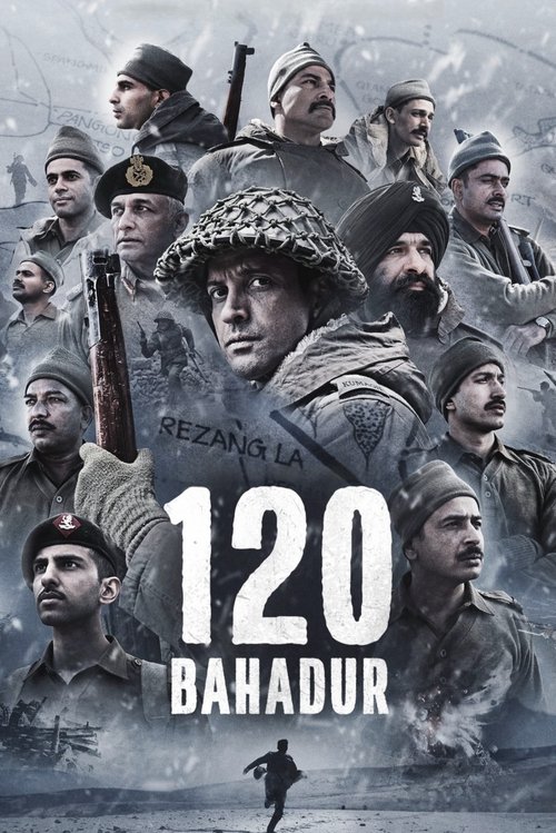 120 Bahadur movie poster